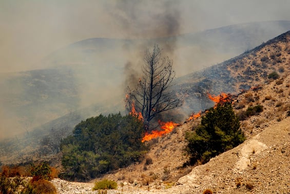 Φωτιές στην Ελλάδα, κατάσταση έκτακτης ανάγκης σε όλη τη Ρόδο