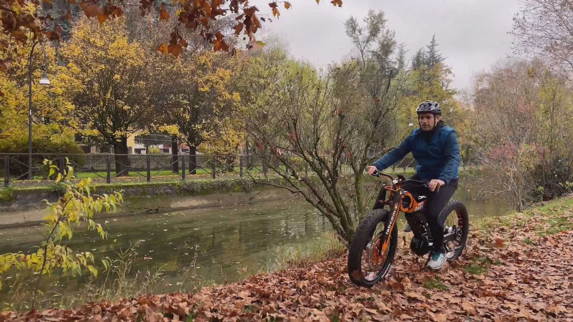 Prova su strada a Cernusco sul Naviglio