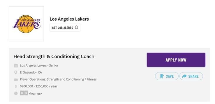 Annuncio Lakers