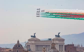 La pattuglia acrobatica delle Frecce Tricolori