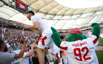 Stoccarda salvo! Che festa tra birre e mascotte