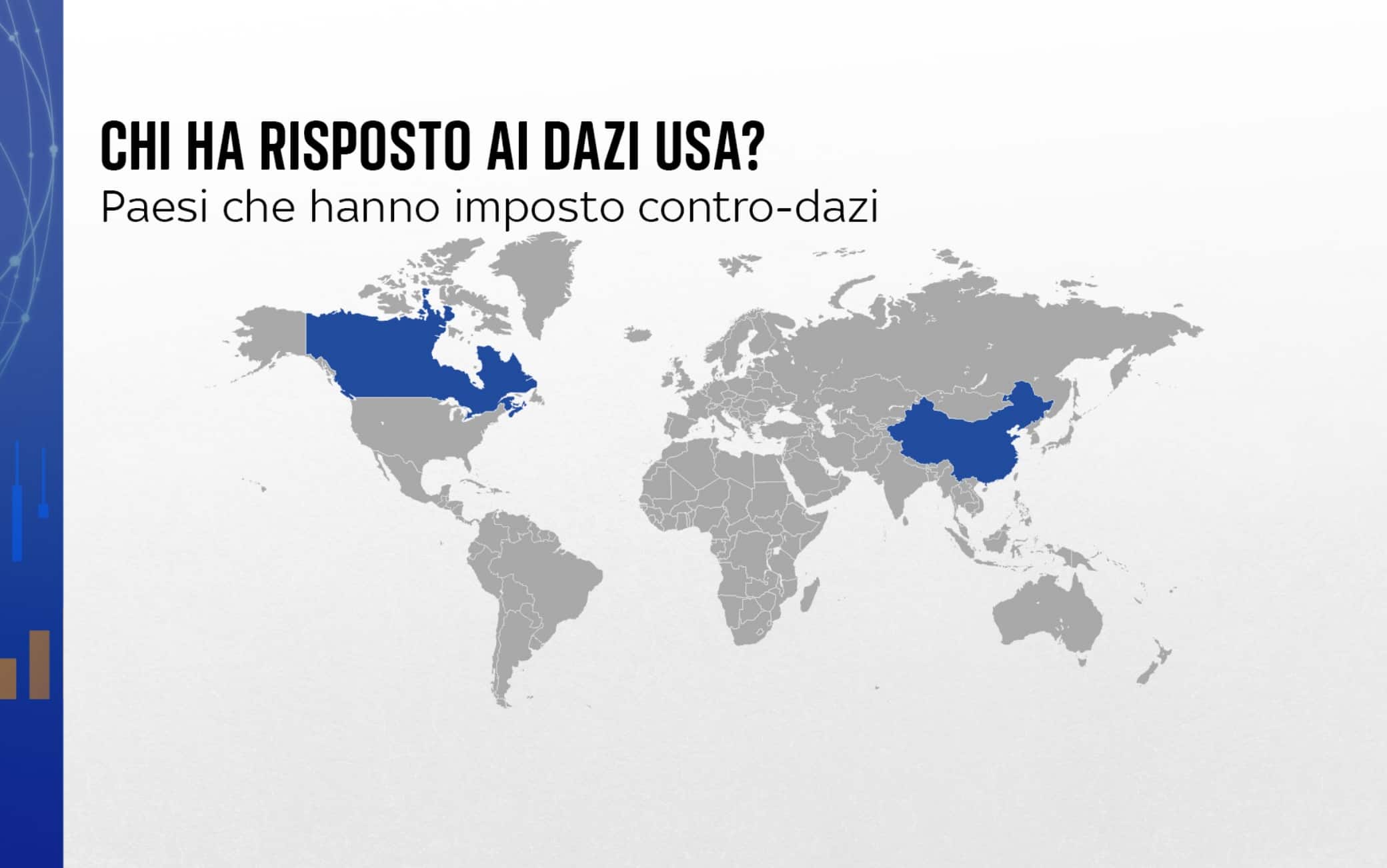 Dazi Trump, quali Paesi hanno reagito Dazi Trump, quali Paesi hanno reagito