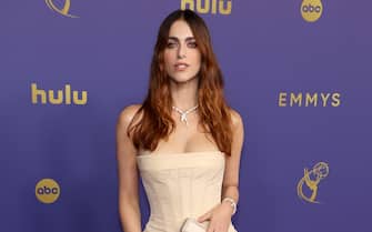 LOS ANGELES, CALIFORNIA - SEPTEMBER 15: Miriam Leone attends the 76th Primetime Emmy Awards at Peacock Theater on September 15, 2024 in Los Angeles, California. (Photo by Kevin Mazur/Kevin Mazur/Getty Images)