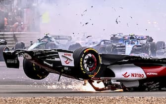 Gp Gran Bretagna, incidente a Silverstone, F1