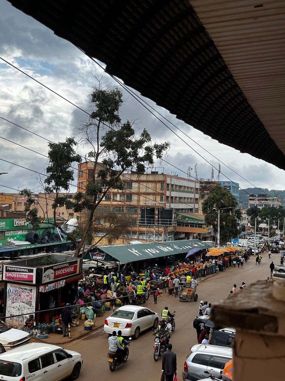 Strada nel centro di Kisii