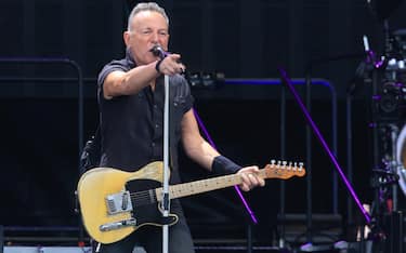 American rock legend Bruce Springsteen and the E-Street Band performing in Ferrara during his first italian concert of the â&#x80;&#x9c;New European Tourâ&#x80;&#x9d; - Ferrara, Italy, May 18, 2023 - Photo: Michele Nucci