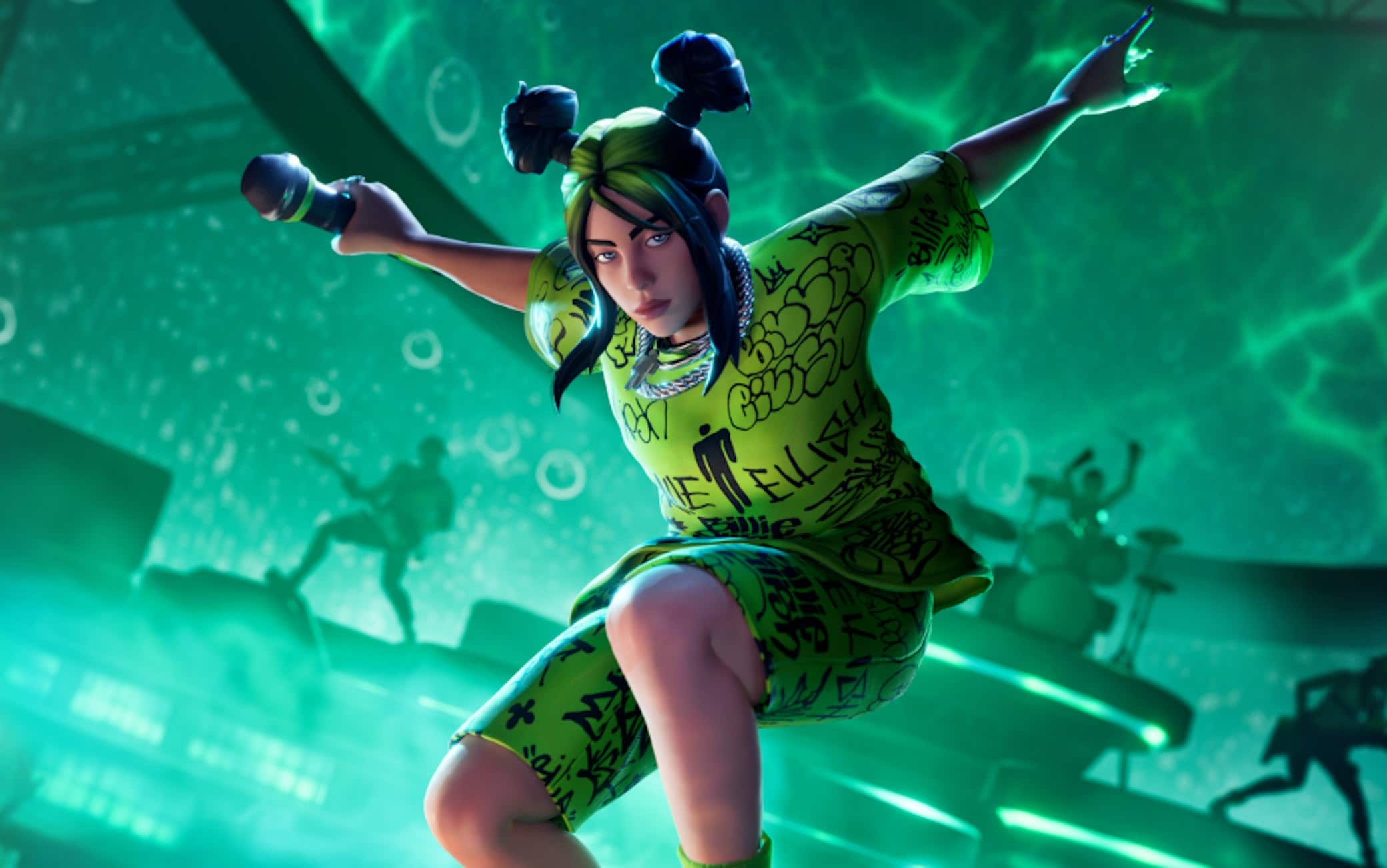 Billie Eilish arriva su Fortnite come icona del festival della terza  stagione | Sky TG24