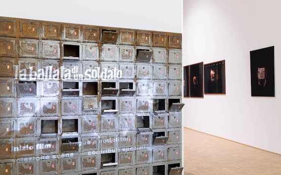 Fabio Mauri. De Oppressione. Installation view, Foto /Photo Stefano Tacchinardi. Courtesy Associazione Genesi