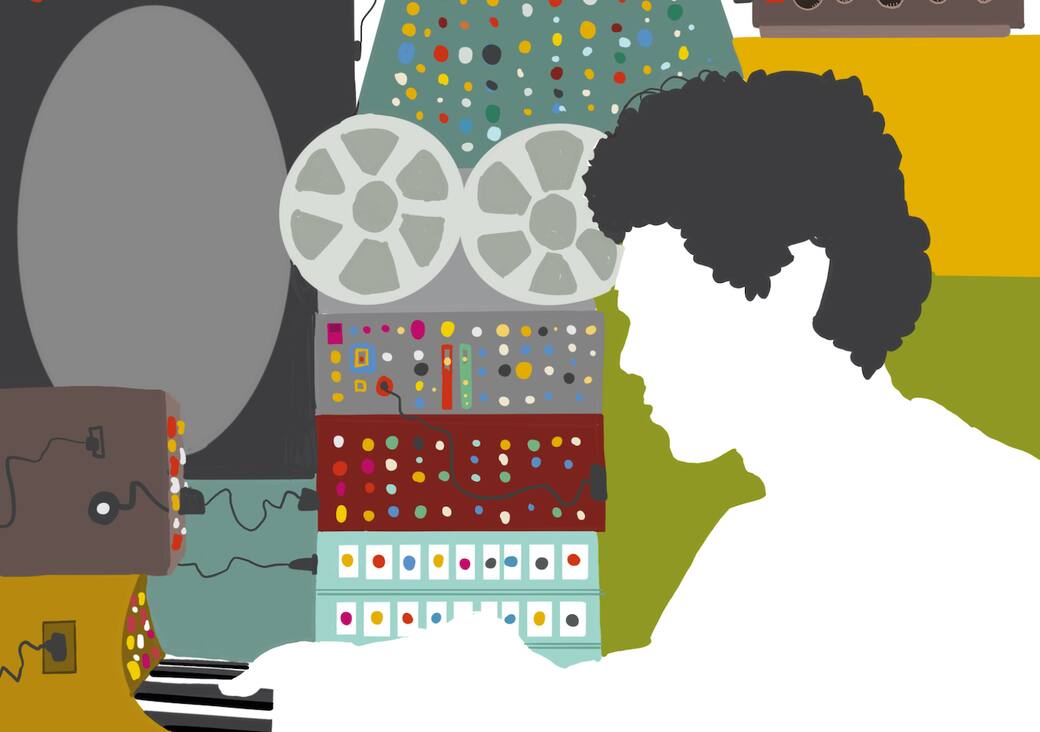 Lucio Battisti?! Non sono mica io!, un dettaglio della copertina