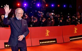 73rd Berlinale. Berlin International Film Festival. Premiere with Steven SPIELBERG Golden Bear Award for Life Achievement Career Steven Spielberg ©Thomas Bohlen / Starface    288868 2023-02-21  Berlin Allemagne   Spielberg, Steven