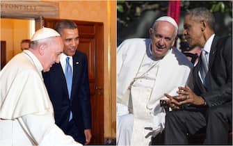 papa francesco e obama