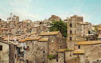 ronciglione Panorama of Ronciglione town in Lazio region, Italy