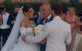 Gessica Notaro sposa Filippo Bologni alla Reggia di Venaria