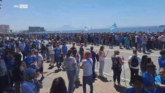 festa scudetto napoli la parata dei campioni d italia