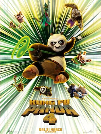 La locandina di Kung Fu Panda 4