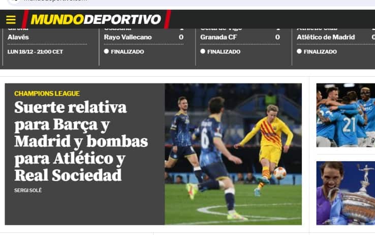 Screen Mundo Deportivo