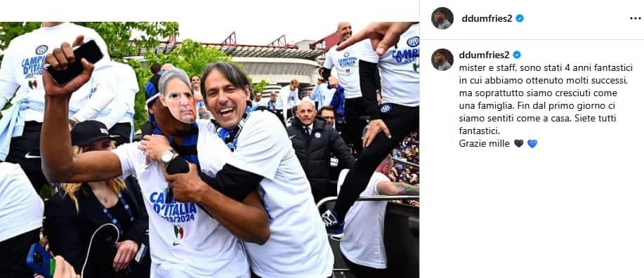 Dumfries a Inzaghi
