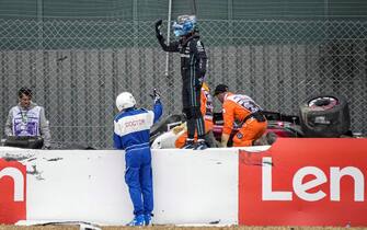 Gp Gran Bretagna, incidente a Silverstone, F1