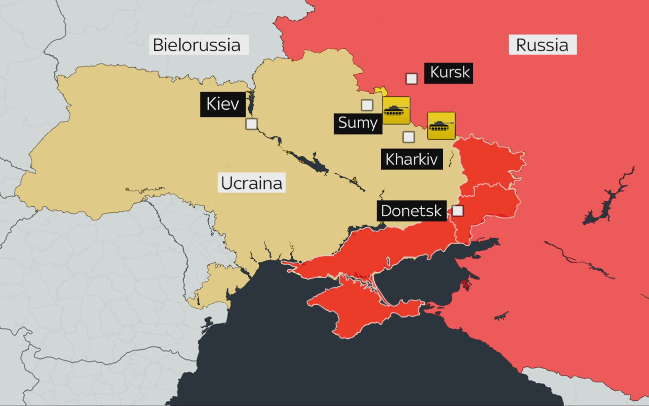 Guerra Russia-Ucraina, Kiev diffonde le prime immagini dell’inizio dell ...