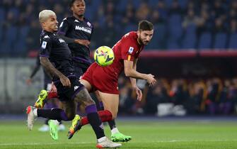 Football: Serie A 2022/2023 - Match day 17 - AS ROMA vs AC FIORENTINA, Oympic stadium in Rome