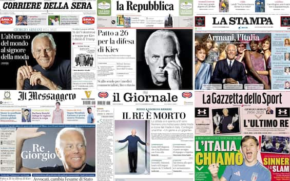 Le prime pagine dei quotidiani di oggi 5 settembre: la rassegna stampa Le prime pagine dei quotidiani di oggi 5 settembre: la rassegna stampa