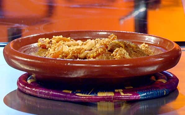 Tajine di agnello agrodolce