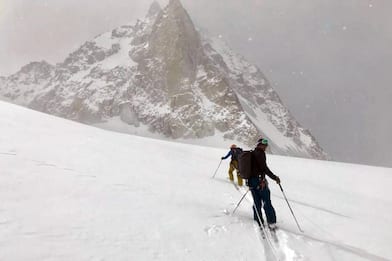 Aosta, maltempo sul Monte Bianco: quattro alpinisti dispersi