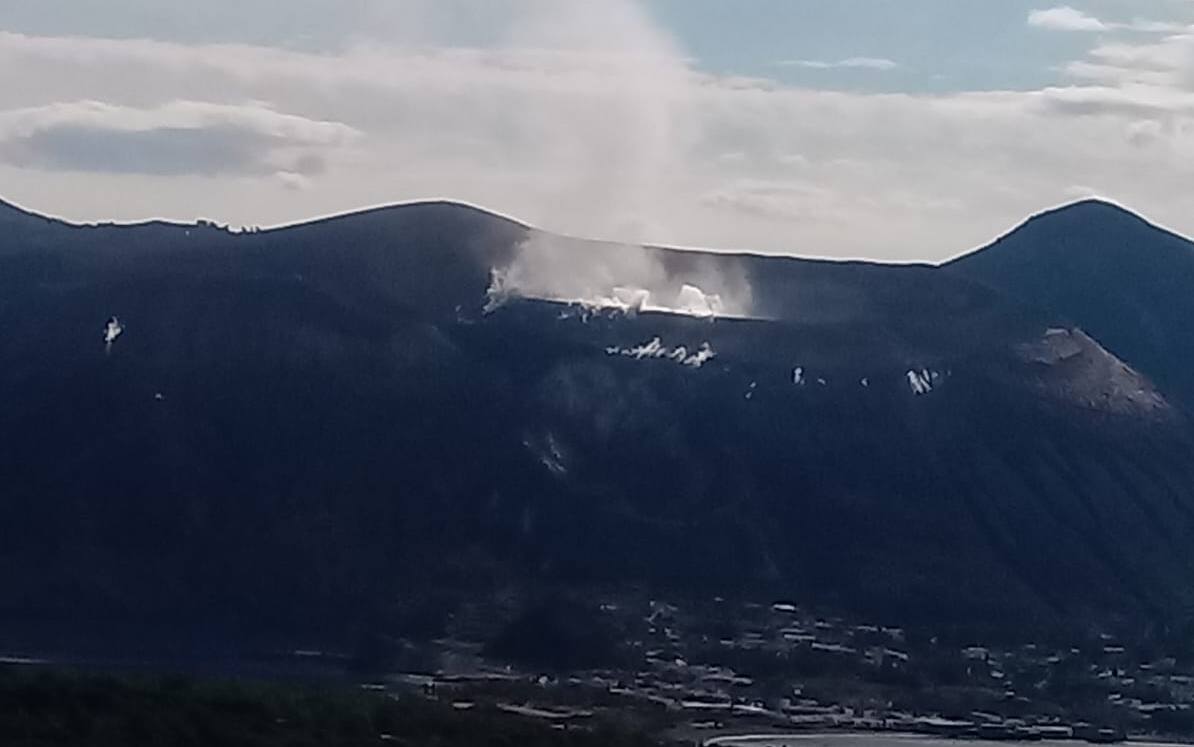 Una foto dell'isola di Vulcano