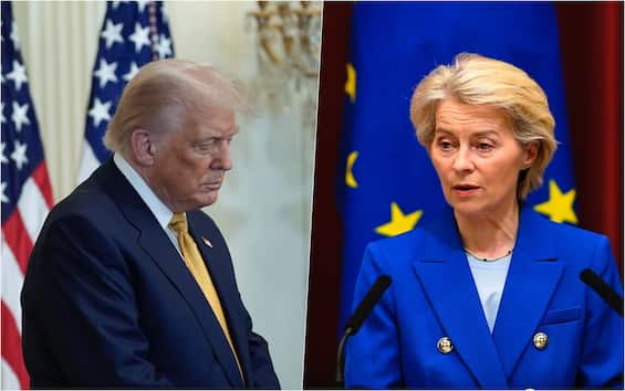 Dazi Trump, Ue e Usa lavorano a intesa su tariffa al 15%