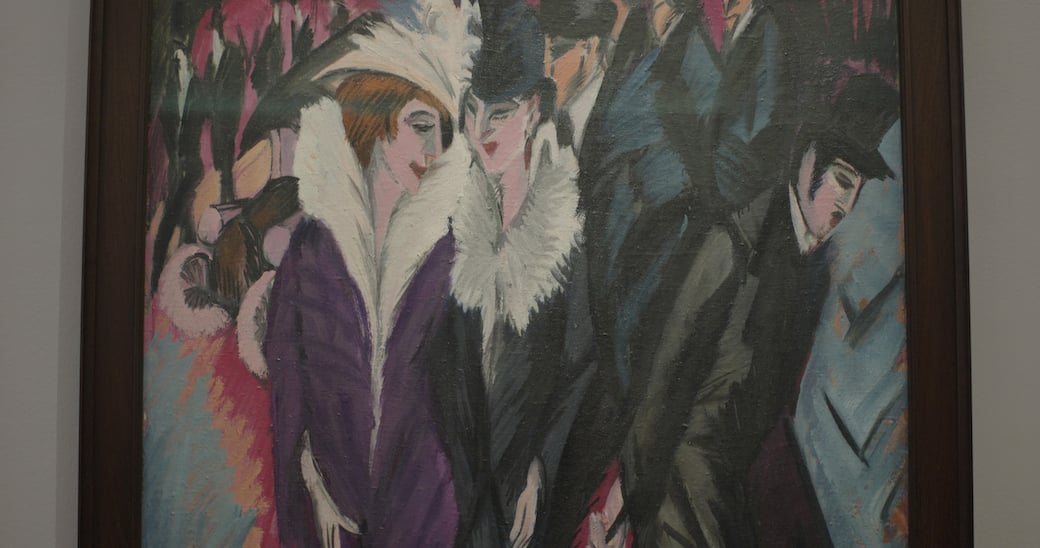 Ernst Ludwig Kirchner, Berliner Straßenszene, 1913