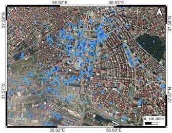 Immagini dai satelliti italiani radar COSMO-SkyMed dei danni provocati dal terremoto che ha colpito Turchia e Siria tra il 5 e 6 febbraio, Roma, 23 Febbraio 2023. ANSA/US

+++ HO NO SALES - EDITORIAL USE ONLY +++ o +++ ANSA PROVIDES ACCESS TO THIS HANDOUT PHOTO TO BE USED SOLELY TO ILLUSTRATE NEWS REPORTING OR COMMENTARY ON THE FACTS OR EVENTS DEPICTED IN THIS IMAGE; NO ARCHIVING; NO LICENSING +++NPK+++