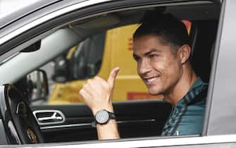 Juventus, Cristiano Ronaldo torna ad allenarsi alla Continassa