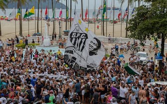 Santos, BRAZIL  - Funeral procession for Pelé begins after thousands, including Brazil’s president Lula da Silva, visited the 24-hour wake.

Pictured: Pele's Funeral procession 

BACKGRID USA 3 JANUARY 2023 

BYLINE MUST READ: DESI / BACKGRID

USA: +1 310 798 9111 / usasales@backgrid.com

UK: +44 208 344 2007 / uksales@backgrid.com

*UK Clients - Pictures Containing Children
Please Pixelate Face Prior To Publication*