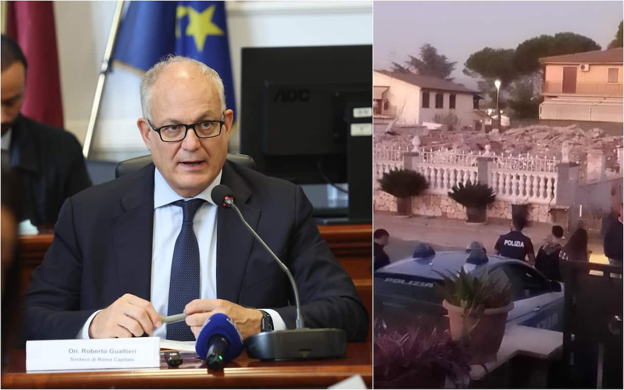 Roma, blitz interforze dopo minaccia via social con un fucile al sindaco Gualtieri Roma, blitz interforze dopo minaccia via social con un fucile al sindaco Gualtieri