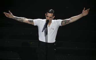 Il cantante Achille Lauro