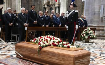 Milano - Il Presidente della Repubblica Sergio Mattarella ai funerali di Stato di Silvio Berlusconi, oggi 14 giugno 2023.
(Foto di Paolo Giandotti - Ufficio Stampa per la Stampa e la Comunicazione della Presidenza della Repubblica)
