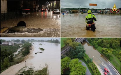 Maltempo Emilia Romagna e Marche, le foto degli danni e dei soccorsi