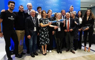 Presentazione nella Lounge Piazza di Spagna, nell'aeroporto Leon
