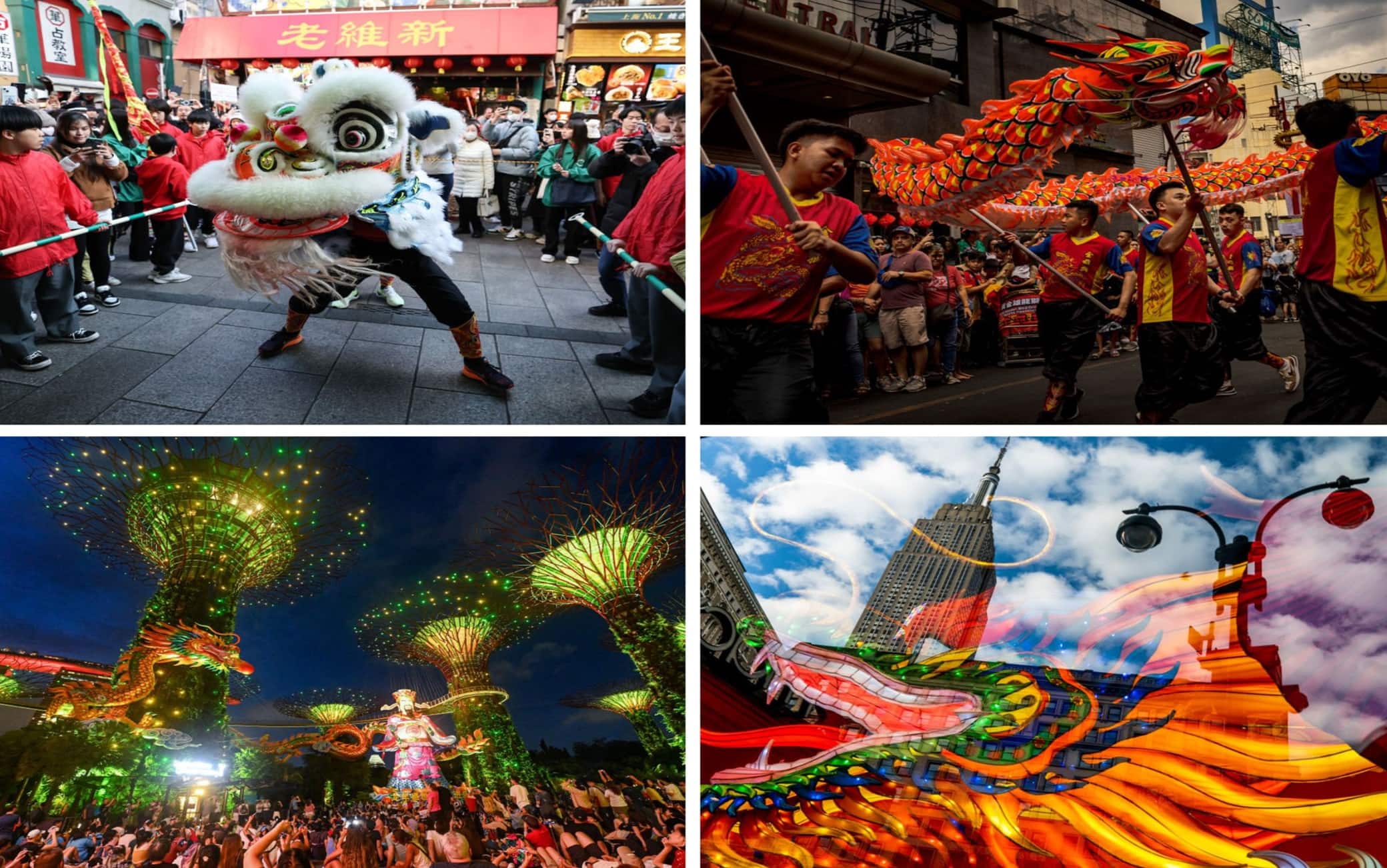 Capodanno cinese, i festeggiamenti nel mondo: da New York a Singapore. FOTO