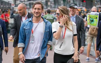 Ilary Blasi e Francesco Totti