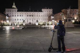 Torino in coprifuoco