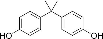 Formula chimica bisfenolo