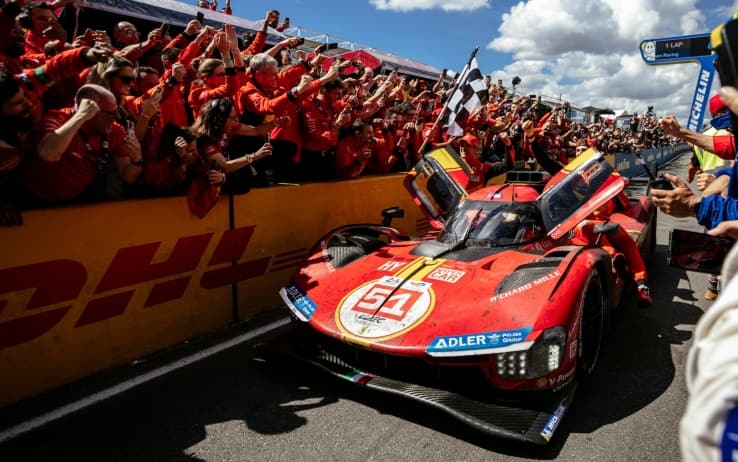 Ferrari vittoria 24 Ore Le Mans 2023