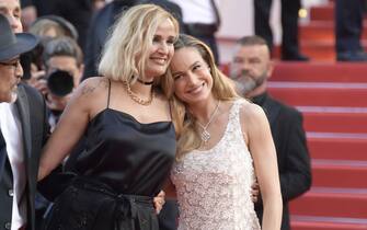 Julia Ducournau and Brie Larson