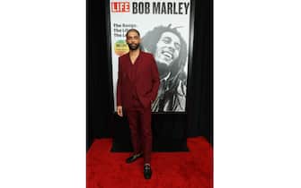 NEW YORK, NEW YORK - FEBRUARY 12: Kingsley Ben-Adir  attends Paramount's "Bob Marley: One Love" New York Screening on February 12, 2024 in New York City. (Photo by Manoli Figetakis/WireImage)