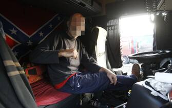 camionista nel tir