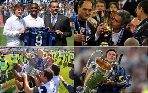 Triplete Inter Inter, 10 anni fa lo storico triplete. FOTO