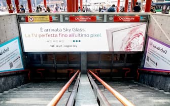 Sciopero dei dipendenti Atm nella stazione della metropolitana Cadorna a Milano, 16 settembre 2022.ANSA/MOURAD BALTI TOUATI