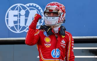 Charles Leclerc (MON) - Scuderia Ferrari - Ferrari SF-24 - Ferrari - Celebrate Pole Position

after qualify session - during Formula 1 Grand Prix de Monaco 2024 at Monte Carlo (MC), may 23-26 2024
