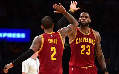 NBA, i Big-3 dei Cavs fanno 101 contro i Lakers